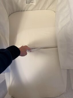 Cestovná postieľka, kolíska Hauck Dreamer, sivá - 4