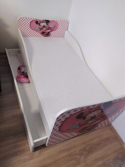 Detská posteľ Minnie Mouse 160 x 80 cm - 4
