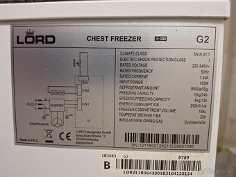 Mraznička Lord 200l - 4