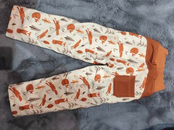 Zimné zateplené nohavice s vatelinom - 4