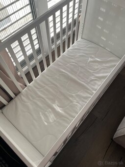 Detská postieľka ROXIE 60x120 + matrac - 4