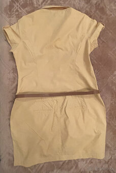 Žlté šaty camaieu - 4