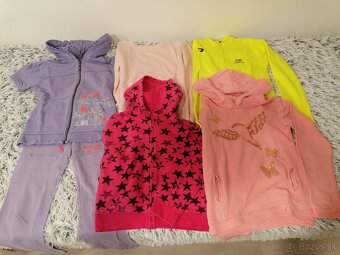 Oblečenie - balík D veľkosť 122 - 128 - 4