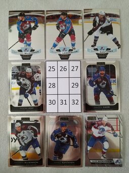 Hokejové kartičky Colorado mix 2 - 4