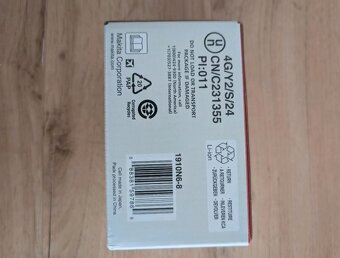 Nová AKU baterie Makita BL4040F - XGT - 4