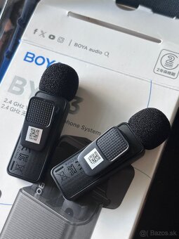 Boya BY-V3 bezdrôtové mikrofóny - 4