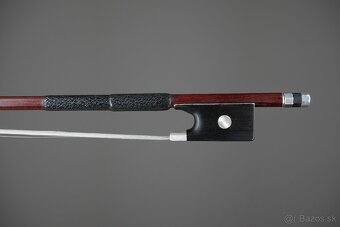 Majstrovský husľový sláčik K. E. Bässler + certifikát - 4