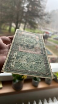 Bankovky 1.ČSR 100 Kč 1920 seria Q krásny stav - 4