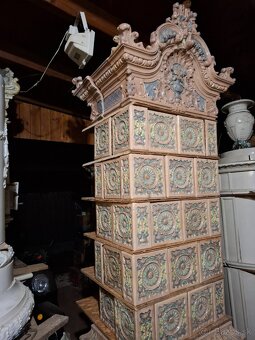 Kachlová pec historická - 4