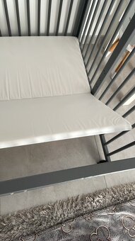 Detská drevená nastaviteľná ohrádka - 4