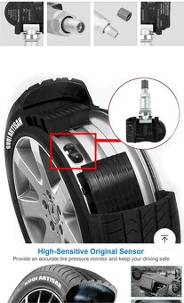 Snímače tlaku TPMS JEEP - 4
