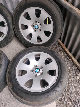 4ks 130€ alu disky orig. BMW 5x120 R17 245/55 r17 - 4