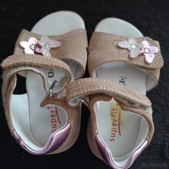 Krasne kozene sandalky Superfit 22 - 4