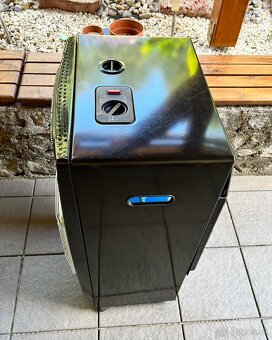 Plynové kachle/pec s elektrickým napájaním+plyn flasa 10 kg - 4