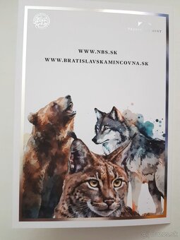 Pamätný list Fauna a flóra 3,33 euro
- 4