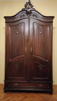 Starožitná skriňa - Viedenské baroko - 4