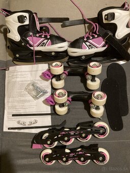 SPARTAN 3V1 Kolieskové Korčule RETRO 255 - 4