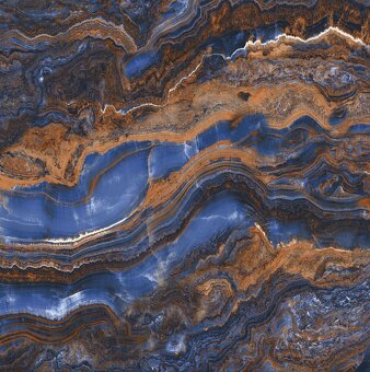 Dlažba/obklad imitácia mramoru Tiger Azul 100x200cm - 4