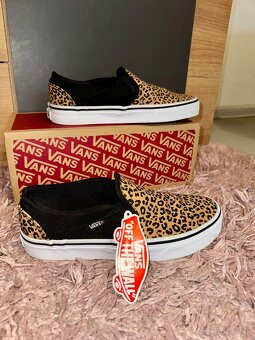vans leopard original trendy slip-on tenisky-topanky - 4