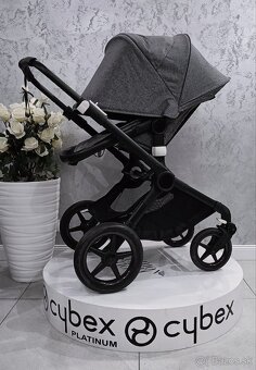 BUGABOO FOX3 TERÉNNA TROJKOMBINÁCIA STELLAR BLACK MELANGE - 4