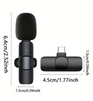 Bezdrôtový mikrofón k mobilu. - 4