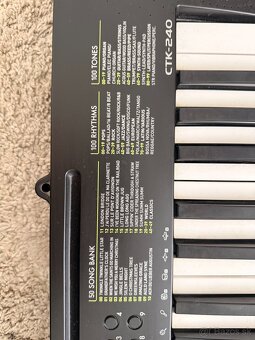 Keyboard Casio – CTK 240 - 4