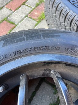 5x100 R15 Elektróny+Nove nejazdené gumy - 4
