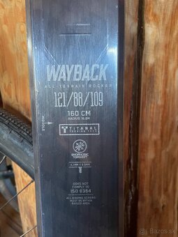 K2 Wayback 88/ 160cm + viazanie Marker Alpinist + pásy - 4