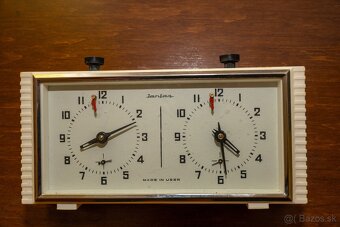 Retro šachové hodiny Jantar (ZSSR) – plne funkčné – 50 € - 4