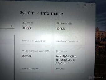 predám HP elitebook 840 g6 - Intel core i5 -16gb ram -ssd - 4