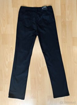 Dámske čierne nohavice/rifle/džínsy (Moon Girl) - 4