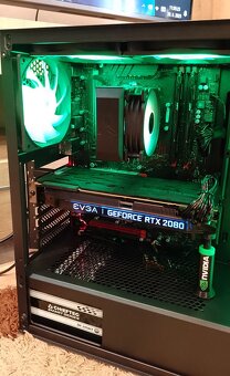 Herný výkonný PC-Ryzen 5+RTX 2080-8GB OC+32 GB RAM+NVMe+ARGB - 4
