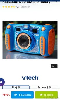 Foťák Kiddizoom, nový, PC 74 eur - 4