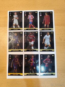 Black Edge topps match attax extra kartičky 2024/25 komplet - 4