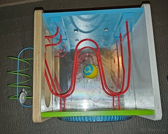 👶🧠BABY EINSTEIN HRAČKA DREVENÁ AKTÍVNA KOCKA - 4