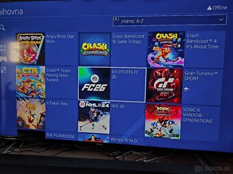 GoldHEN SONY PlayStation slim + 2x ovládač - 4