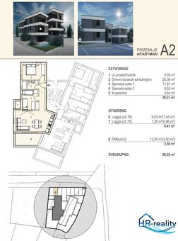 ☀ Pag/ Šimuni – moderný apartmán 69m2, s pohľadom na more - 4