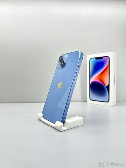iPhone 14 BLUE TOP STAV ORIGINÁL + ZÁRUKA - 4