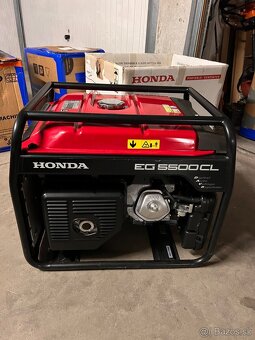 Honda eg 5500 cl  zánovní elektrocentrála - 4