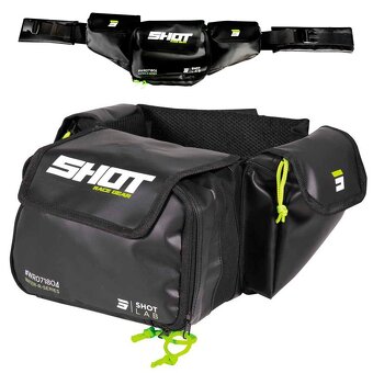 shot enduro atv, nepremokavá okolo pásu nastaviteľná taška - 4