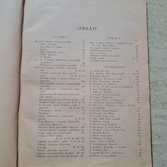 Odborný časopis Výchova lidu k umění 1931 - 4