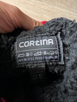 Zimné topánky Cortina, veľ. 38 - 4