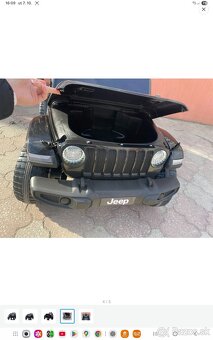 Predam el. Jeep Wrangler Rubicon 4x4 pre dve deti s dial.ovl - 4