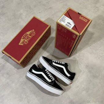 Tenisky Vans Old Skool Black White UNISEX vel. 40 ===NOVÉ=== - 4