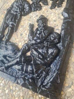 Historická liatinová ozdoba z konca 19 storočia - 4