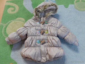 Teplá mačičková bunda Next 12-18 mes - 4