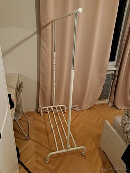 RIGGA Vešiak na šaty IKEA, biely - 4