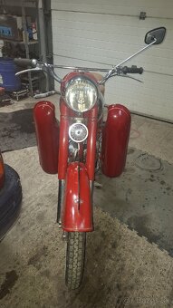 Jawa CZ 150 typ 352, 1954 polbubon - 4