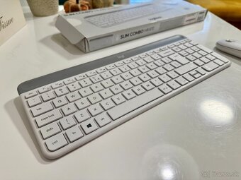 Klávesnica + myš - Logitech MK470 Slim Combo - TOP STAV - 4
