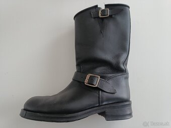 Kožené moto čižmy - 4